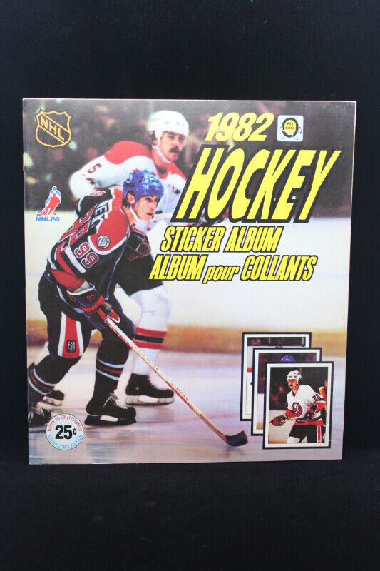 1982-83 O-Pee-Chee Hockey Sticker Empty Album NHL Wayne Gretzky dans Art et objets de collection  à Laval/Rive Nord