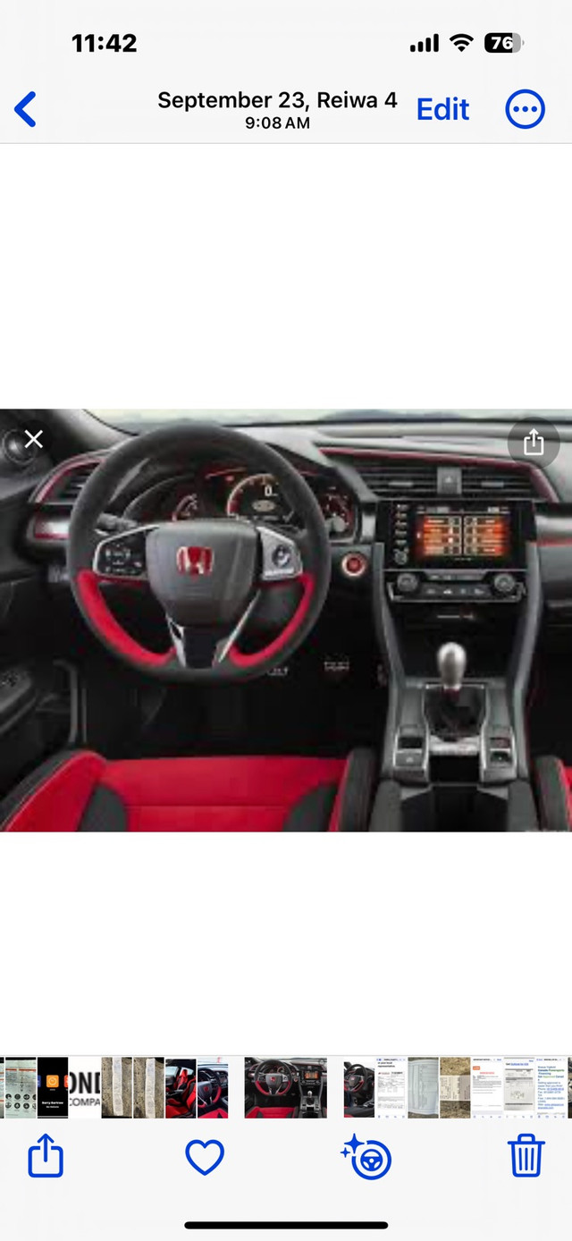 Mint black 2019 Honda Type R in Cars & Trucks in Fort McMurray - Image 4