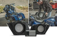ROCKFORD HD14-SBSUB 2014+ Harley Dual 10" Saddlebag Sub Kit