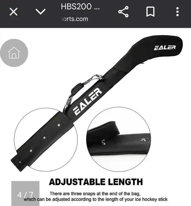 New - 3 Hockey items 1 Stick bag, 1 Blade Tape, 1 Grip Tape in Hockey in Oakville / Halton Region - Image 3