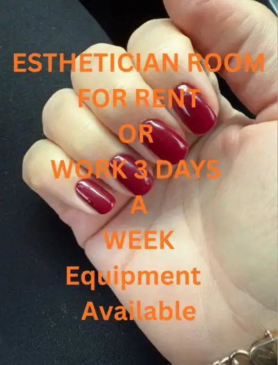 Esthetician Wanted, View more