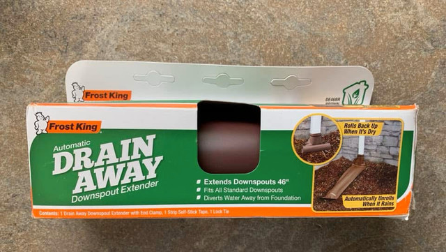 Frost King Drain Away Downspout Extender in Other in Woodstock