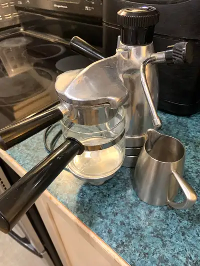 Vesuviana Cappuccino Italian electric espresso maker, View more