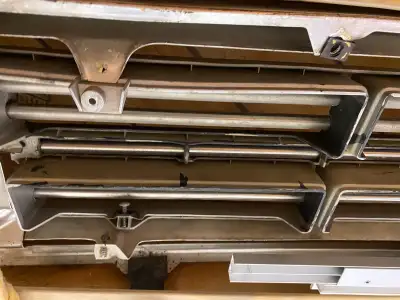 1968-1972 ford truck parts, grill, air conditioning unit sliding rear window, hub caps, dash inserts...