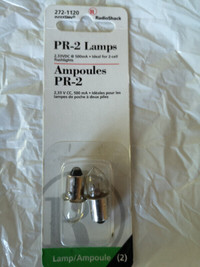 PR-2 Lamps miniature bulbs