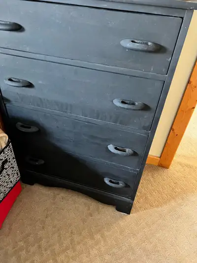 dresser black painted, View more