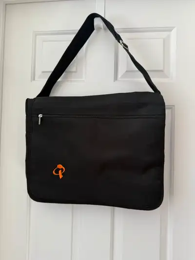 NEW - Messenger Laptop Bag, Black, View more