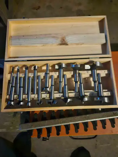 maximum Forstner bit set, View more