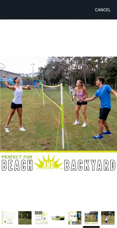1.5" diameter telescoping octagon virgin PVC poles with 3 playing heights (7'3", 6' and 5'1"), 87" a...