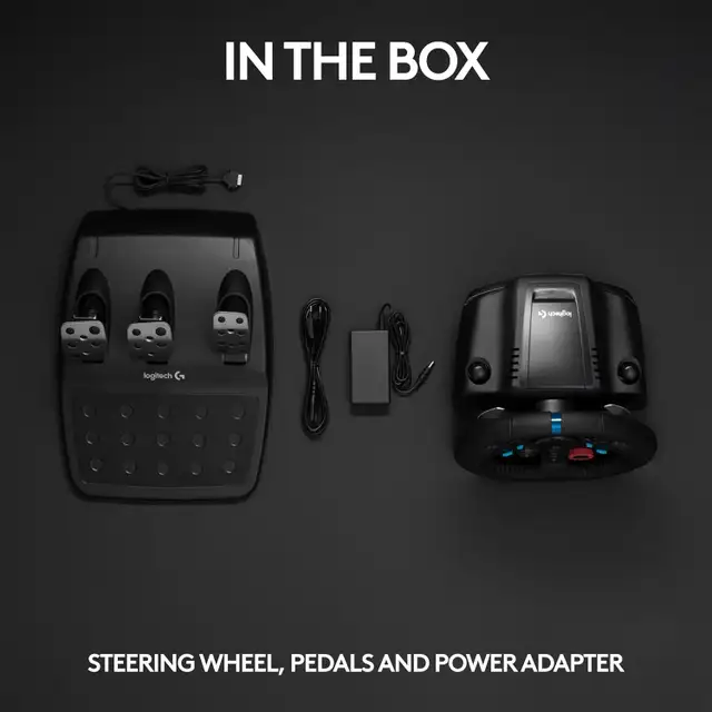 Logitech G29 Driving Force Racing Wheel and Floor Pedals in PC Games in City of Montréal - Image 10