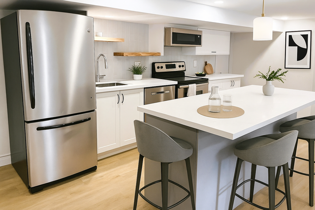 3 Bedroom Renovated Lower Level Brantford Apartment w Huge Yard!