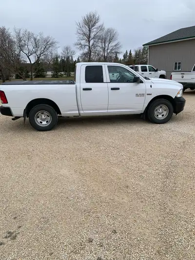 2014 Ram 1500 4X4, Quad Cab, 6.5’ box, 5.7 litre, Saftied, Ready for work. Call Link Auto Works for...