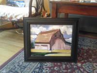 Painting the barn