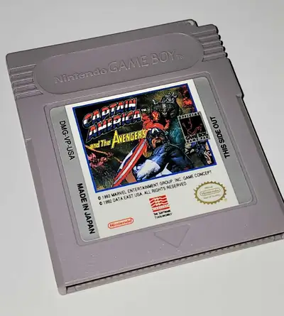 Gameboy Captain America And The Avengers, View more