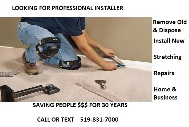 Professional Carpet & Vinyl Installation & Repair