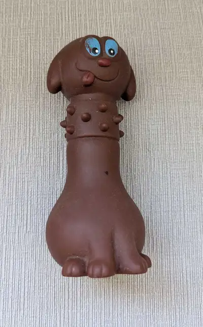 Cute Brown Puppy Dog Chew Toy, View more