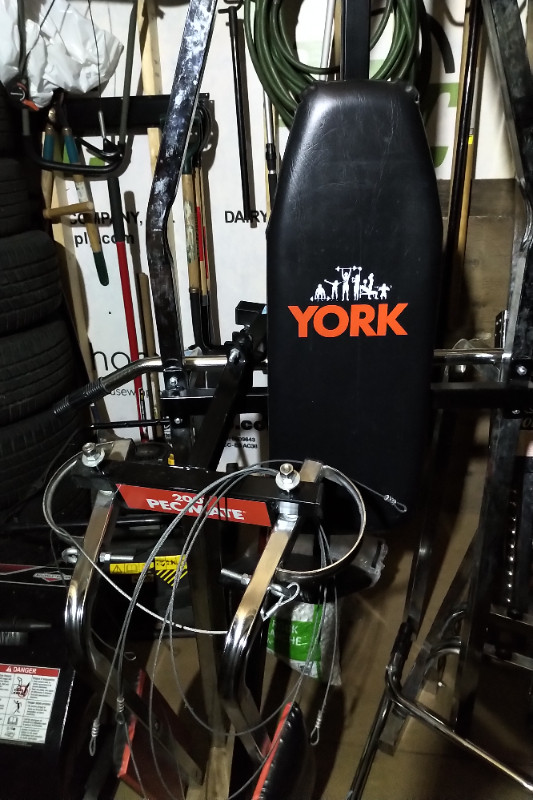 York 2001 Home Gym with Pec Mate in Exercise Equipment in London