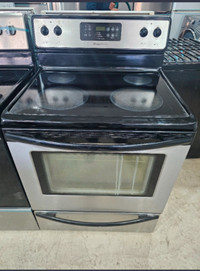 Frigidaire 30"inch stainless glass top stove