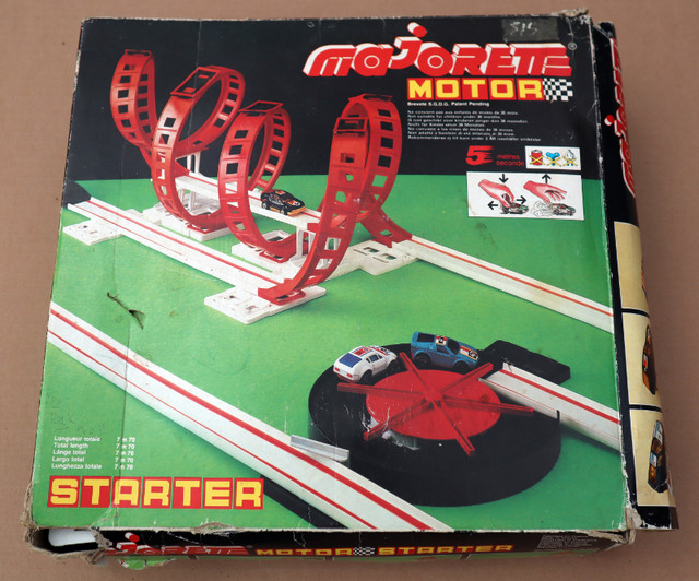 1980s Majorette Motors Starter Set Race Track (Incomplete) in Arts & Collectibles in Chatham-Kent