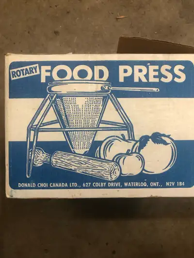 pristine hand food press, View more