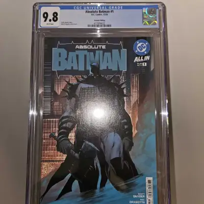 Absolute Batman #1 CGC, View more
