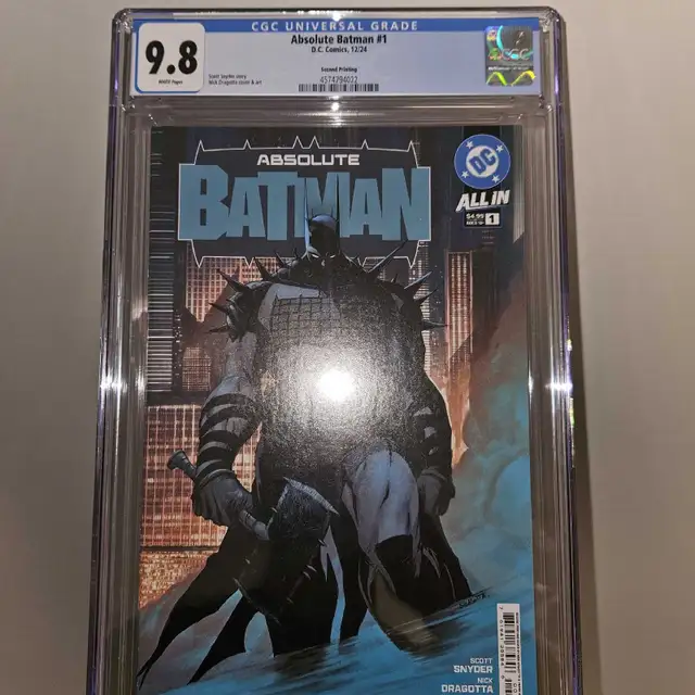 Absolute Batman #1 CGC in Comics & Graphic Novels in Trenton - Image 2