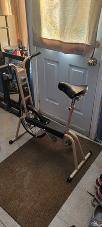 Honest Ed's vintage exercise bike