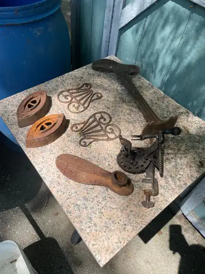 some cast iron relics, View more