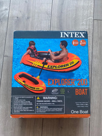 Explorer 200 Inflatable Boat Like-new! 2 person