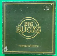 1986 Big Bucks- The World of Business Board Game- excellent
