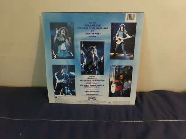 AC DC WHO MADE WHO LP RECORD ALBUM $30.00  OBO62864745781890121