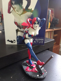 DC Cover girls-Harley Quinn Statue-2nd edition (Blue mask)