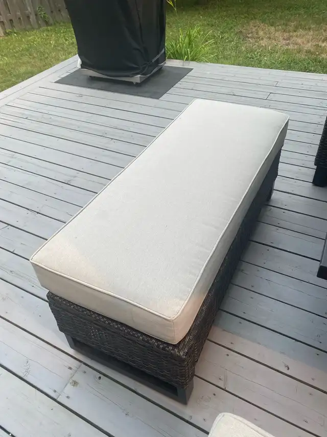 Patio Set - Sectional, Benches and Coffee Table in Patio & Garden Furniture in Ottawa - Image 5