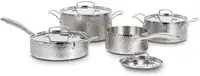 *Brand New* Cuisinart 8-PIECE VINTAGE HAND HAMMERED TRI-PLY COOK