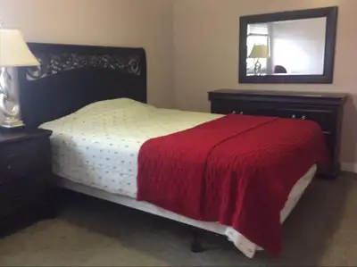 2 furnished bedrooms on the second floor available for rent with private bathroom for student or pro...