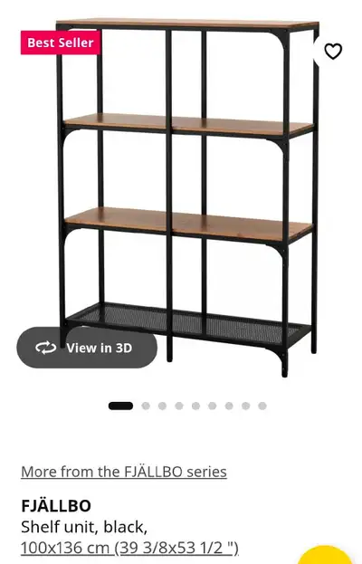 Ikea Fjallbo Shelf , View more
