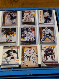 Upper Deck Young Guns Goalies Lot of 9 Near Mint/Mint