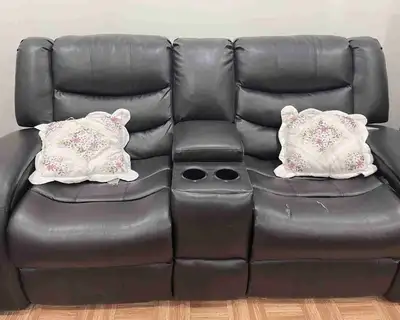 Reclining Sofa and Loveseat Set, View more