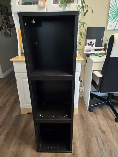 Black Solid Wood Shelf , View more