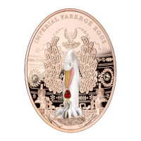Mint of Poland 2021 Pelican Egg Faberge silver coin