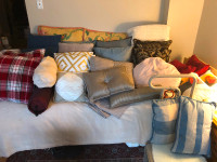 Cushions, Pillows, shams, decorative pillows