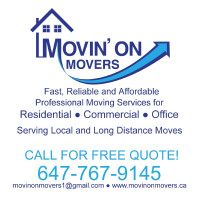 Moving Etobicoke, Mississauga 647-767-9145