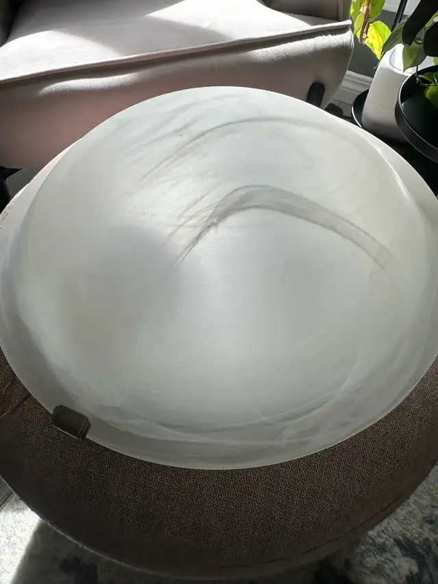 FROSTED ALABASTER CEILING LIGHTS