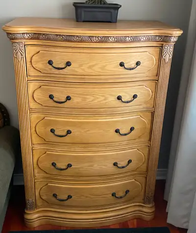 Solid Wood Wardrobe / Drawer Unit, View more