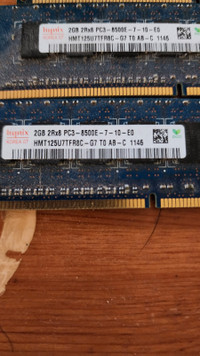 12GB DDR3 ECC certified memory DIMM's. 6X2GB