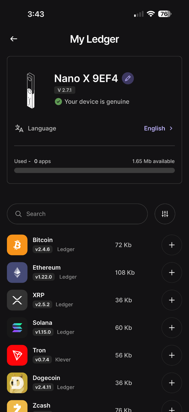 Ledger Nano X475478149741291521