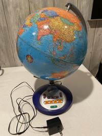GeoSafari Talking Globe. This 12" talking globe includes more th