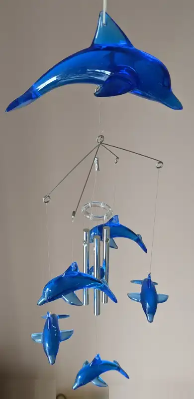 NEW Dolphins Wind Chimes. Ocean Park, Hong Kong, View more