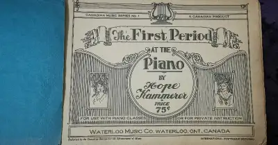 The First Period at the Piano - Canadian Music Series No. 1, View more