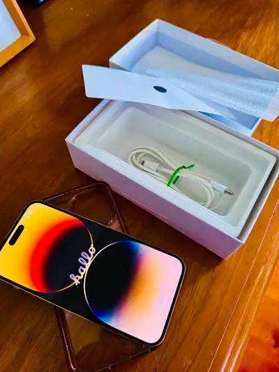 iPhone 14pro max 256gb gold, View more